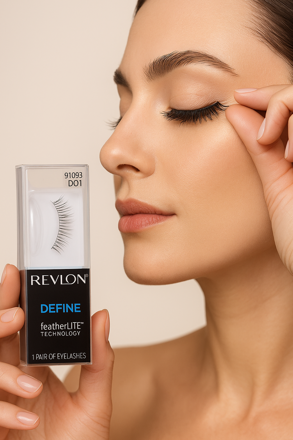 Revlon Pestañas Postizas Voluminizar - glow basico