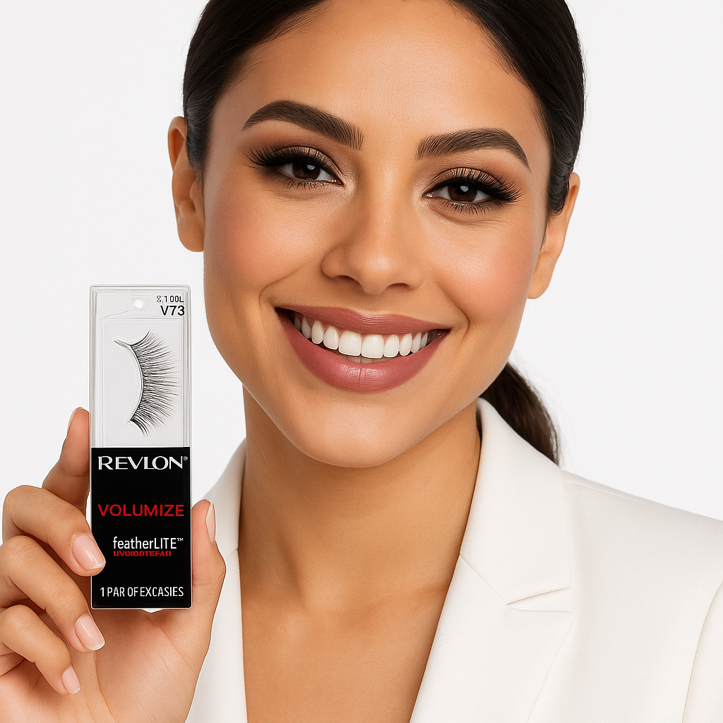 Revlon Pestañas Postizas Voluminizar - glow basico