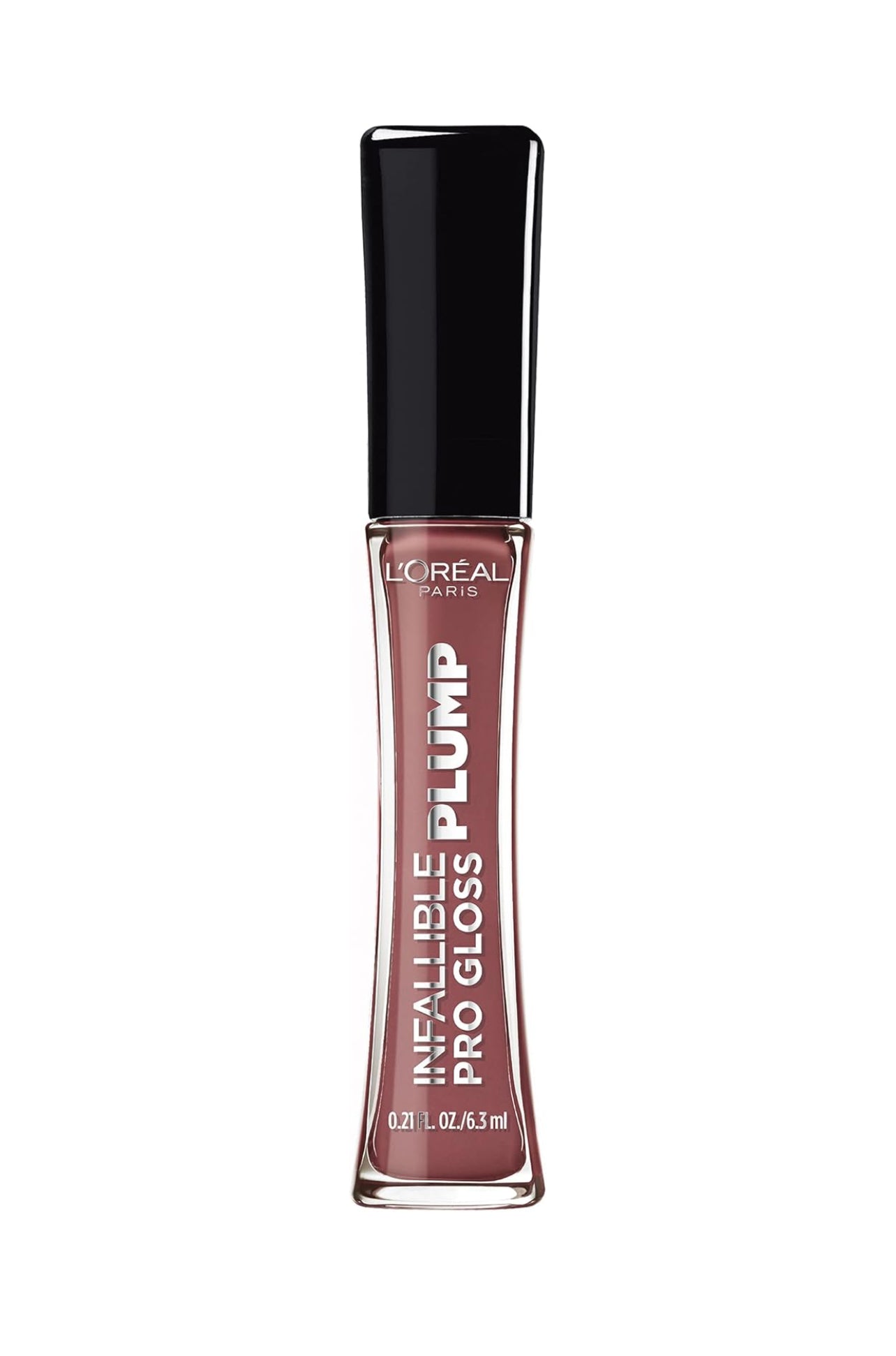 L'Oréal Paris Infallible Pro Gloss Plump - Brillo labial con ácido hialurónico, brillo voluminizador de larga duración - beauty luxe set