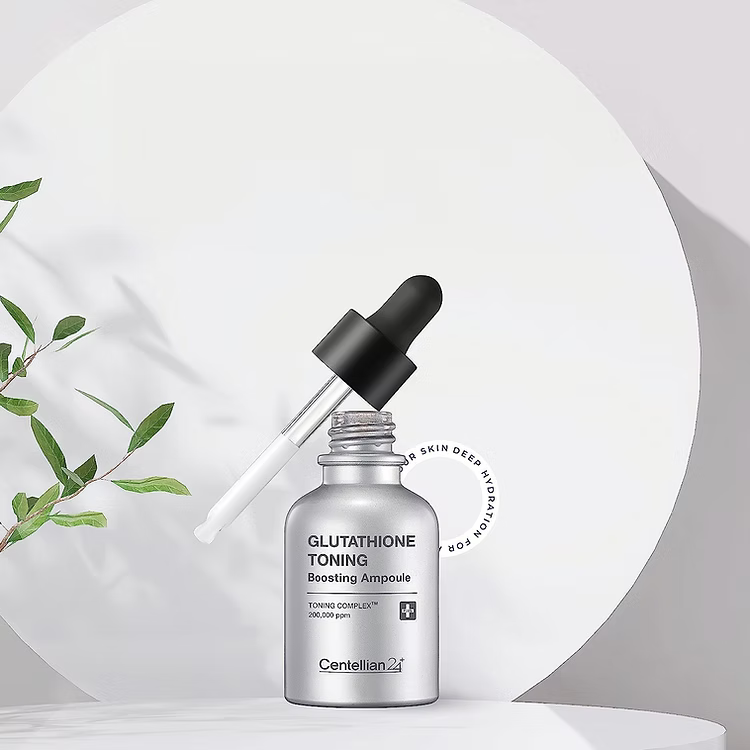 ✨ Centellian 24 Glutathione Toning Boosting Ampoule Ampolla iluminadora con Glutatión + TECA – 30 ml