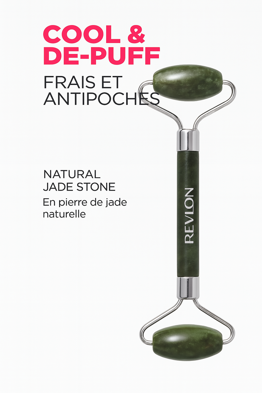 Revlon - Rodillo Facial de piedra de jade< Masajeador Facial