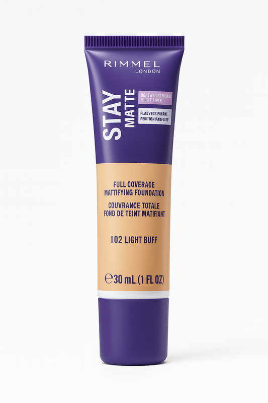Rimmel Base Stay mate , marfil , 1 onza liquida