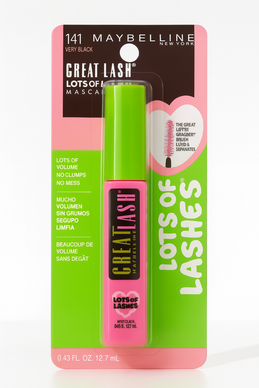 Maybelline Great Lash-Masc- Mascara de pestañas