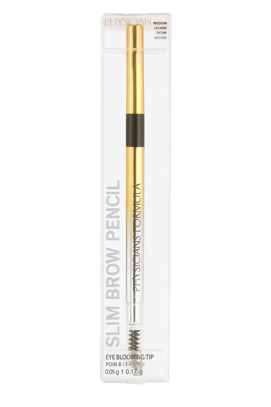 Physicians Formula lapiz de cejas delgado definidor -Cepillo de cejas doble Cara