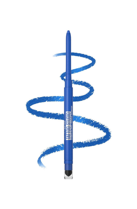 Maybelline Tattoo Studio- Lapiz de ojos automáticos de gel< 36 Horas de usos