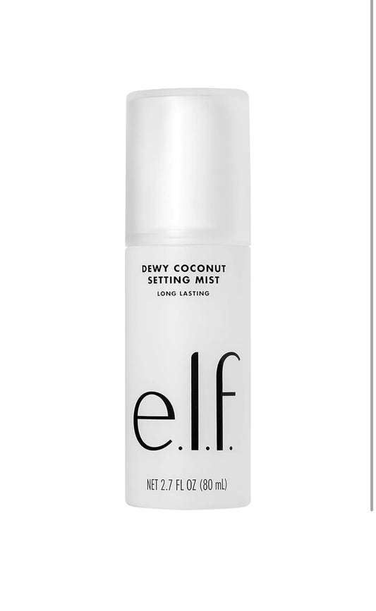 e.l.f. Coconut Setting Spray – Fijador de Maquillaje con Infusión de Coco