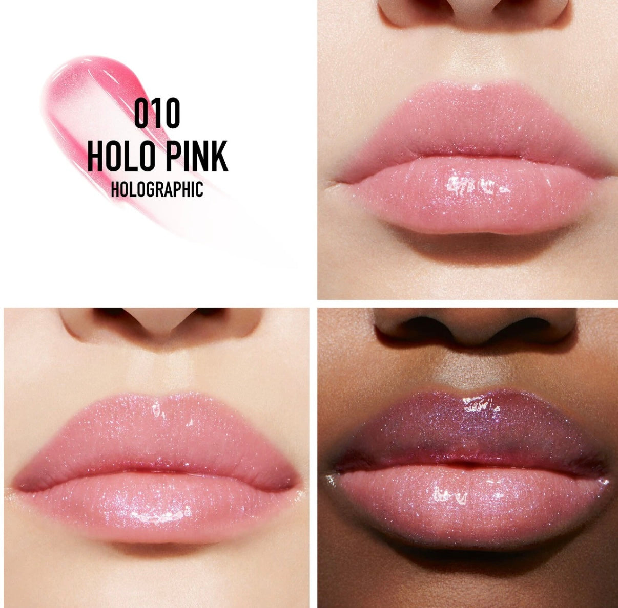 Dior Addict Lip Maximizer Plumping Gloss 0.2 fl oz (010 Holographic Pink)