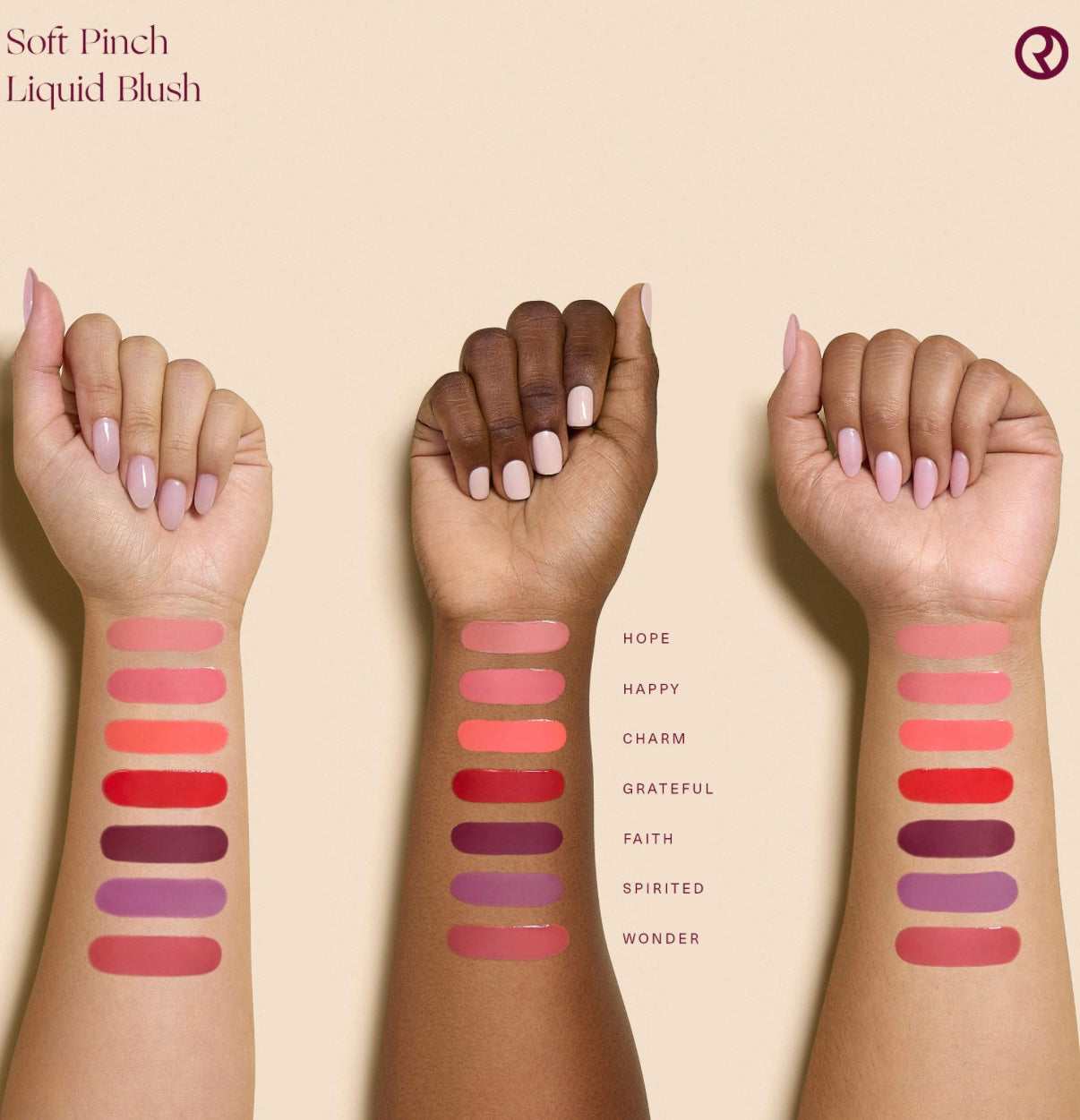 Rare Beauty / Rubor Líquido de Larga Duración – Acabado Mate o Luminoso Pink