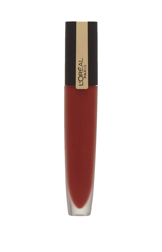 L'Oréal Paris Makeup Rouge Signature - Pinta labios de larga duración acabado mate, ultraligero