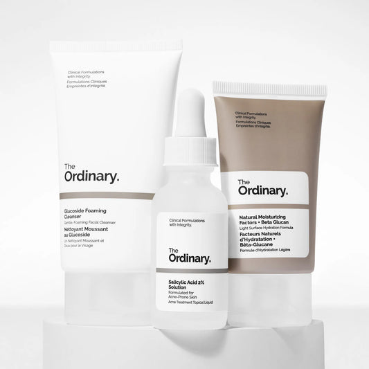 Set Antiacné – Rutina Completa para Piel con Imperfecciones Ideal para: Piel normal, mixta y grasa Preocupaciones: Poros dilatados, enrojecimiento y textura irregular