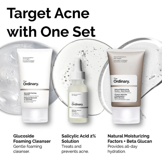 Set Antiacné – Rutina Completa para Piel con Imperfecciones Ideal para: Piel normal, mixta y grasa Preocupaciones: Poros dilatados, enrojecimiento y textura irregular