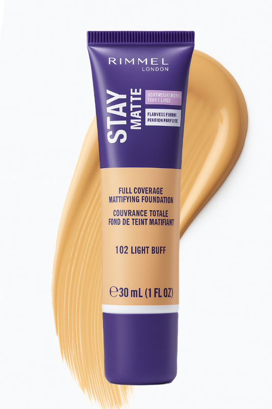 Rimmel Base Stay mate , marfil , 1 onza liquida