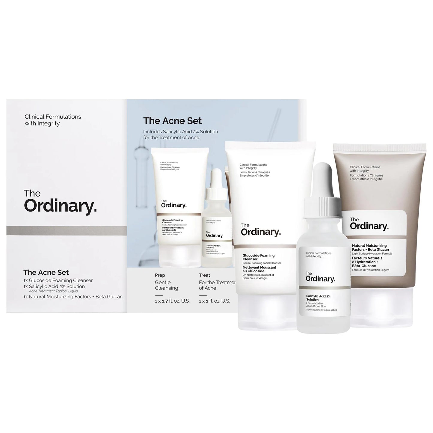 Set Antiacné – Rutina Completa para Piel con Imperfecciones Ideal para: Piel normal, mixta y grasa Preocupaciones: Poros dilatados, enrojecimiento y textura irregular